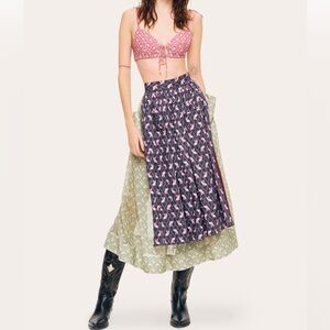 ULYANA SERGEENKO Baralette Top & Skirt  Set